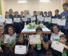 Com ONU-Habitat e Paraná, crianças propõem praças para inclusão de imigrantes em Foz do Iguaçu