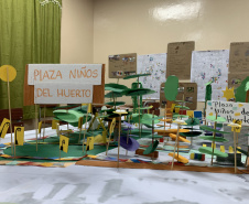 Com ONU-Habitat e Paraná, crianças propõem praças para inclusão de imigrantes em Foz do Iguaçu