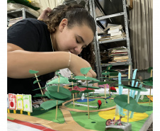 Com ONU-Habitat e Paraná, crianças propõem praças para inclusão de imigrantes em Foz do Iguaçu
