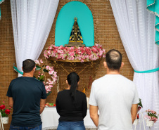 Com o maior monumento dedicado a Nossa Senhora Aparecida na América Latina, Itaipulândia recebe milhares de romeiros no Dia da Padroeira.