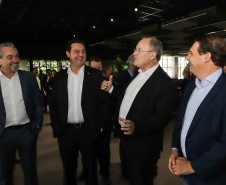 O governador Carlos Massa Ratinho Junior exaltou novamente a importância das cooperativas para a economia do Paraná durante a inauguração da nova sede administrativa do Sicredi em Palotina