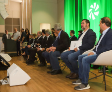 O governador Carlos Massa Ratinho Junior exaltou novamente a importância das cooperativas para a economia do Paraná durante a inauguração da nova sede administrativa do Sicredi em Palotina