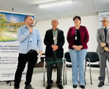 Hospital de Dermatologia Sanitária do Paraná promove encontro entre profissionais para debater tratamento de feridas
