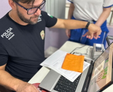  PCPR na Comunidade leva serviços de polícia judiciária para mais de 250 pessoas nos bairros Pinheirinho e Santa Cândida em Curitiba