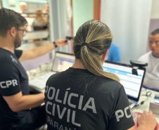  PCPR na Comunidade leva serviços de polícia judiciária para mais de 250 pessoas nos bairros Pinheirinho e Santa Cândida em Curitiba
