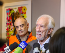 Coletiva com darci piana e ministro