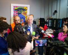 Coletiva com darci piana e ministro