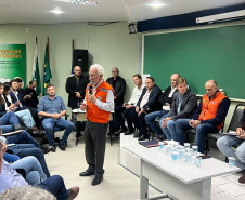 Coletiva com darci piana e ministro