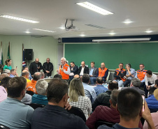 Coletiva com darci piana e ministro