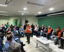 Coletiva com darci piana e ministro