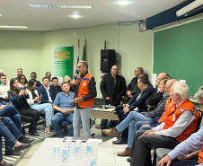 Coletiva com darci piana e ministro