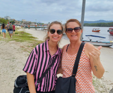  Em sua terceira escala no Paraná, navio de cruzeiros movimenta pontos turísticos do Litoral