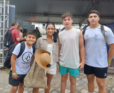 Turistas de navio aprovam estrutura para recepção em Paranaguá 