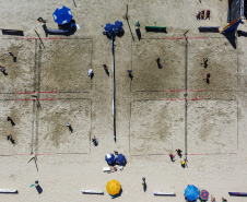 Matinhos, 30 de janeiro de 2024 - Verão Maior Paraná recebe etapa mundial de beach tennis.