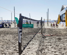 Matinhos, 30 de janeiro de 2024 - Verão Maior Paraná recebe etapa mundial de beach tennis.