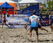 Matinhos, 30 de janeiro de 2024 - Verão Maior Paraná recebe etapa mundial de beach tennis.