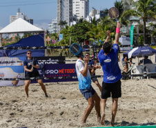 Matinhos, 30 de janeiro de 2024 - Verão Maior Paraná recebe etapa mundial de beach tennis.