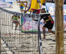 Matinhos, 30 de janeiro de 2024 - Verão Maior Paraná recebe etapa mundial de beach tennis.