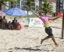 Matinhos, 30 de janeiro de 2024 - Verão Maior Paraná recebe etapa mundial de beach tennis.