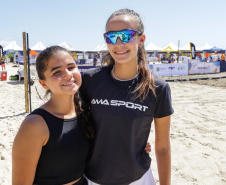 Matinhos, 30 de janeiro de 2024 - Verão Maior Paraná recebe etapa mundial de beach tennis.