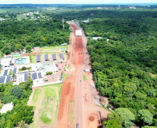 Duplicação BR-469 Duplicação da Rodovia das Cataratas chega a 24,76% de execução 
