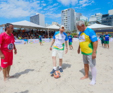 Futebol das Estrelas com ídolos paranaenses marca início do calendário esportivo no Litoral