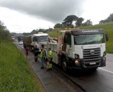 Guinchos do DER/PR vão permanecer atuando nas novas concessões temporariamente 