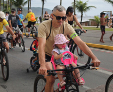 Passeio ciclístico é opção de exercício e lazer em Guaratuba