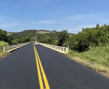 Ponte do Rio Jordão em Guarapuava tem pavimento revitalizado 