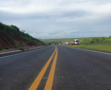 PR-445 terá desvio temporário de tráfego para nova pista duplicada 