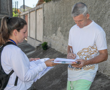 Copel visita consumidores para cadastro de fatura digital na RMC