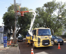 Copel restabelece energia em 95% das unidades consumidoras afetadas pelo temporal