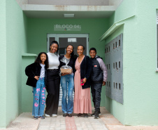 COHAPAR - Entrega de apartamentos do Residencial Acácias
