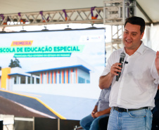 O governador Carlos Massa Ratinho Junior inaugura nesta quinta-feira (25) a Escola de Educação Especial de Nova Laranjeiras, na região Centro-Sul do Paraná. 