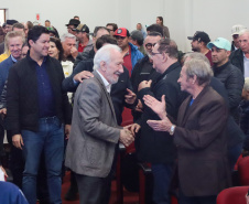 O governador em exercício Darci Piana participa neste sábado (29) do anúncio de novos investimentos do Governo do Estado em Quedas do Iguaçu.