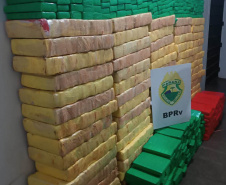 Batalhão de Polícia Rodoviária apreende 1,48 tonelada de maconha em Sertaneja