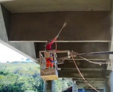 PR-439 reforma Ponte Rio das Cinzas 