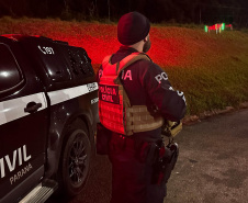 PCPR deflagra megaoperação contra o  no tráfico de drogas no litoral do Paraná
