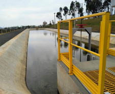 Lagoas de reaproveitamento da Sanepar permitem reúso da água na estação de tratamento de Ibaiti