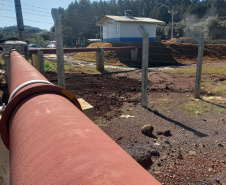 Obras de saneamento movimentam Mariópolis