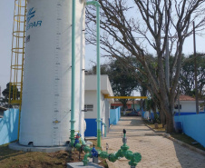 Sanepar amplia em 100% a produção de água tratada em Porto Amazonas