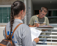 Copel visita consumidores para cadastro de fatura digital 