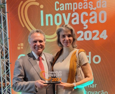 Sanepar é premiada como empresa Campeã da Inovação da Região Sul