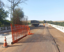 DER/PR reforma pontes entre Quarto Centenário, Formosa do Oeste e Nova Aurora 