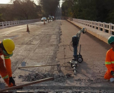DER/PR reforma pontes entre Quarto Centenário, Formosa do Oeste e Nova Aurora 