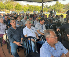  Em Londrina, Darci Piana lança horto de plantas medicinais, aromáticas e condimentares