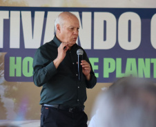 Darci Piana lança horto de plantas medicinais, aromáticas e condimentares em Londrina 