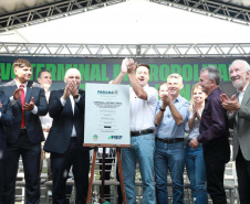 O governador Carlos Massa Ratinho Junior inaugurou nesta terça-feira (20) o novo Terminal Metropolitano de São José dos Pinhais