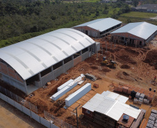 Unidade Nova Escolar Deputado Aníbal Khury está com 65% das obras executadas