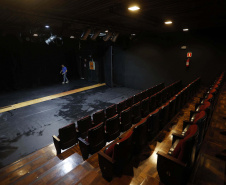 Quatro teatros em um: conheça os auditórios que compõem o complexo do Guaíra